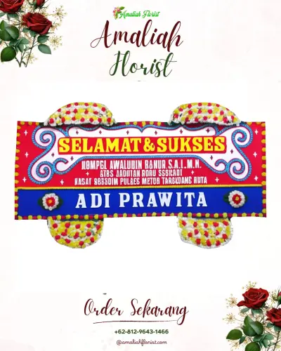 Karangan Bunga Ucapan Selamat di Putat Jaya